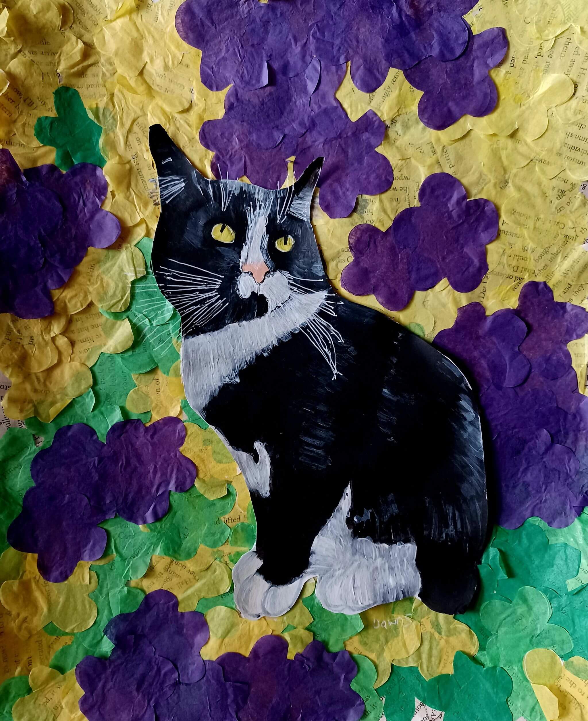 Colourfully immortalised!