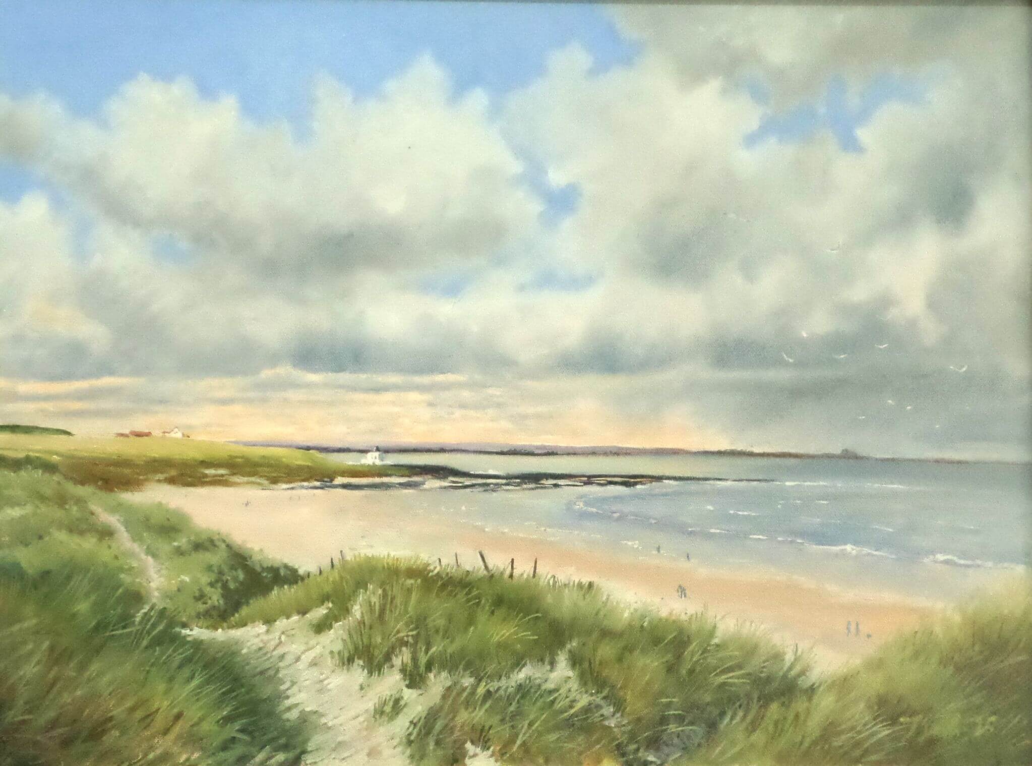 Stag Rocks from Bamburgh Castle
