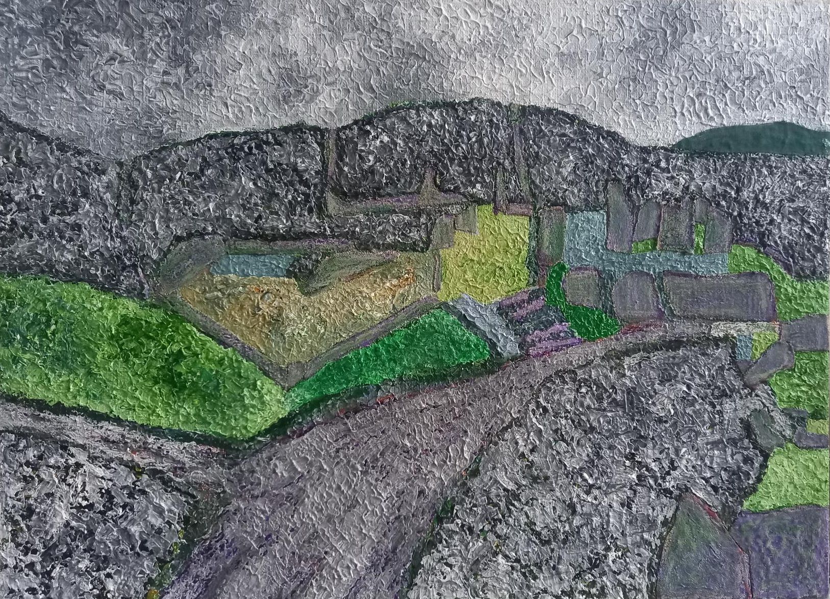 Path through the stones