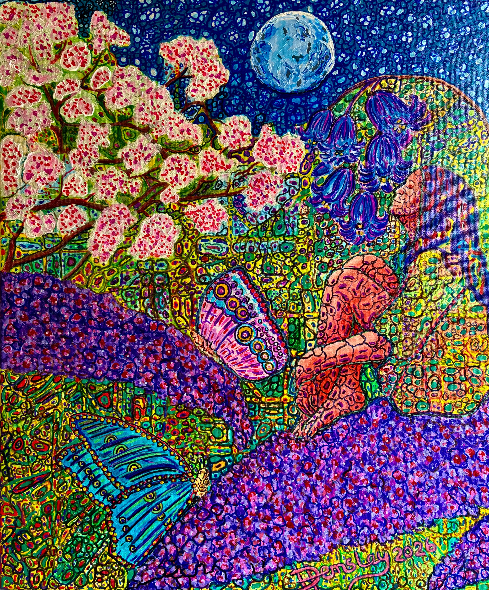‘LADY OF THE BUDDLEIAS’