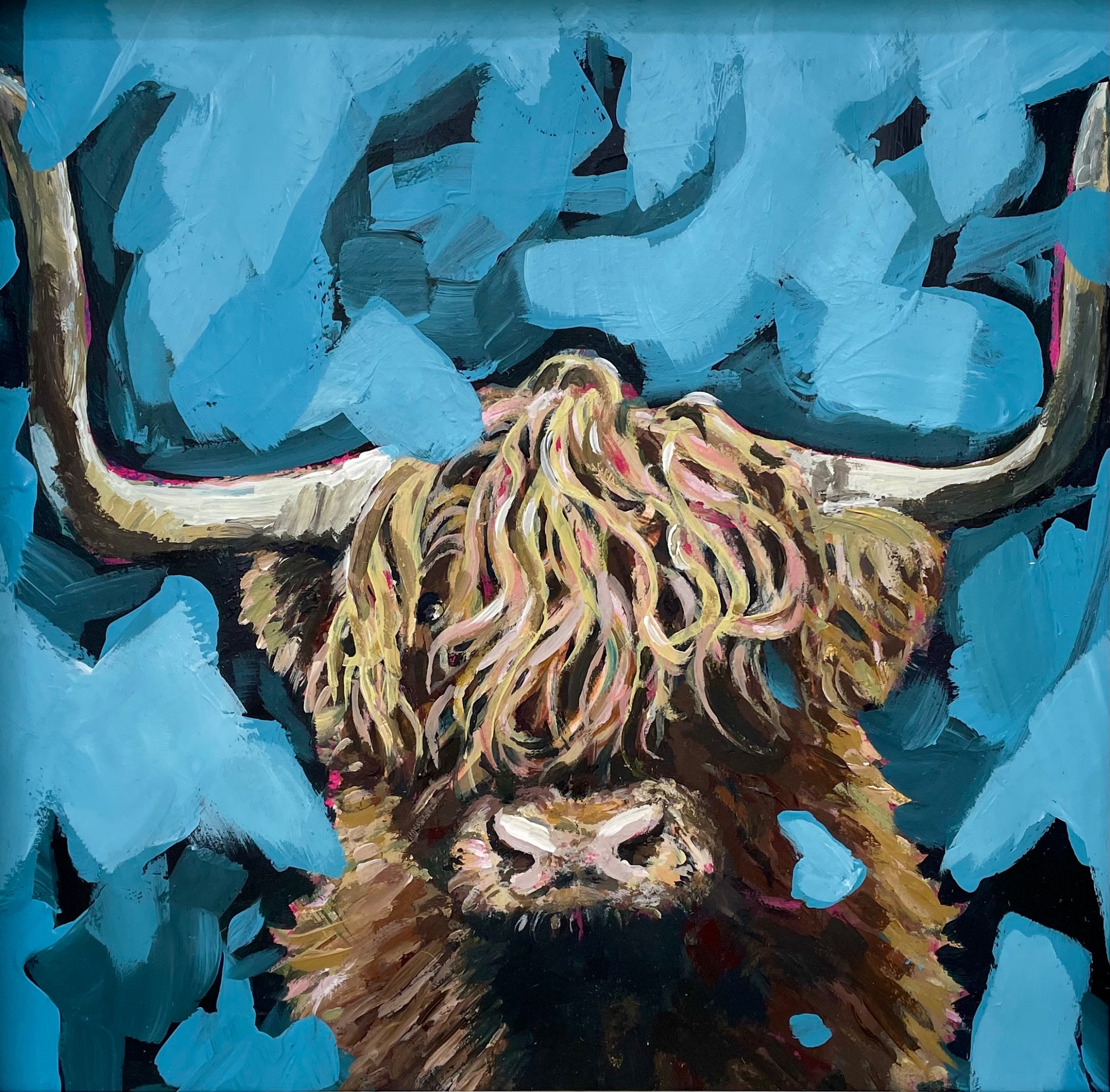 Highland cow mini