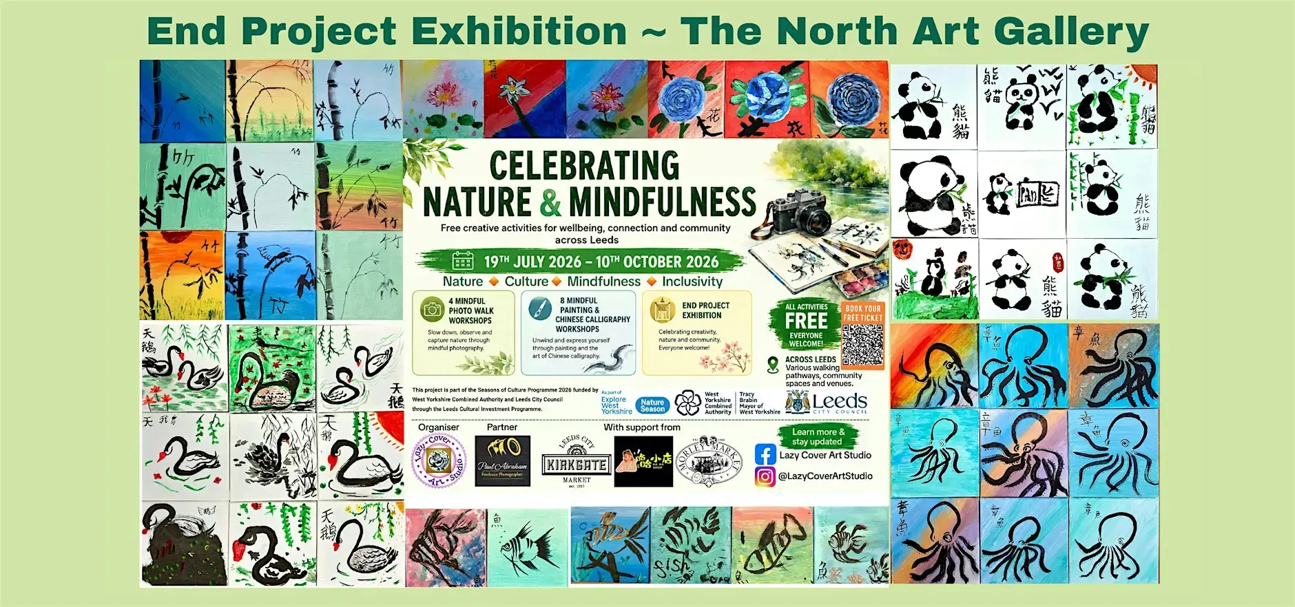 Celebrating Nature & Mindfulness ~ End Project Exhibition ~ North Art