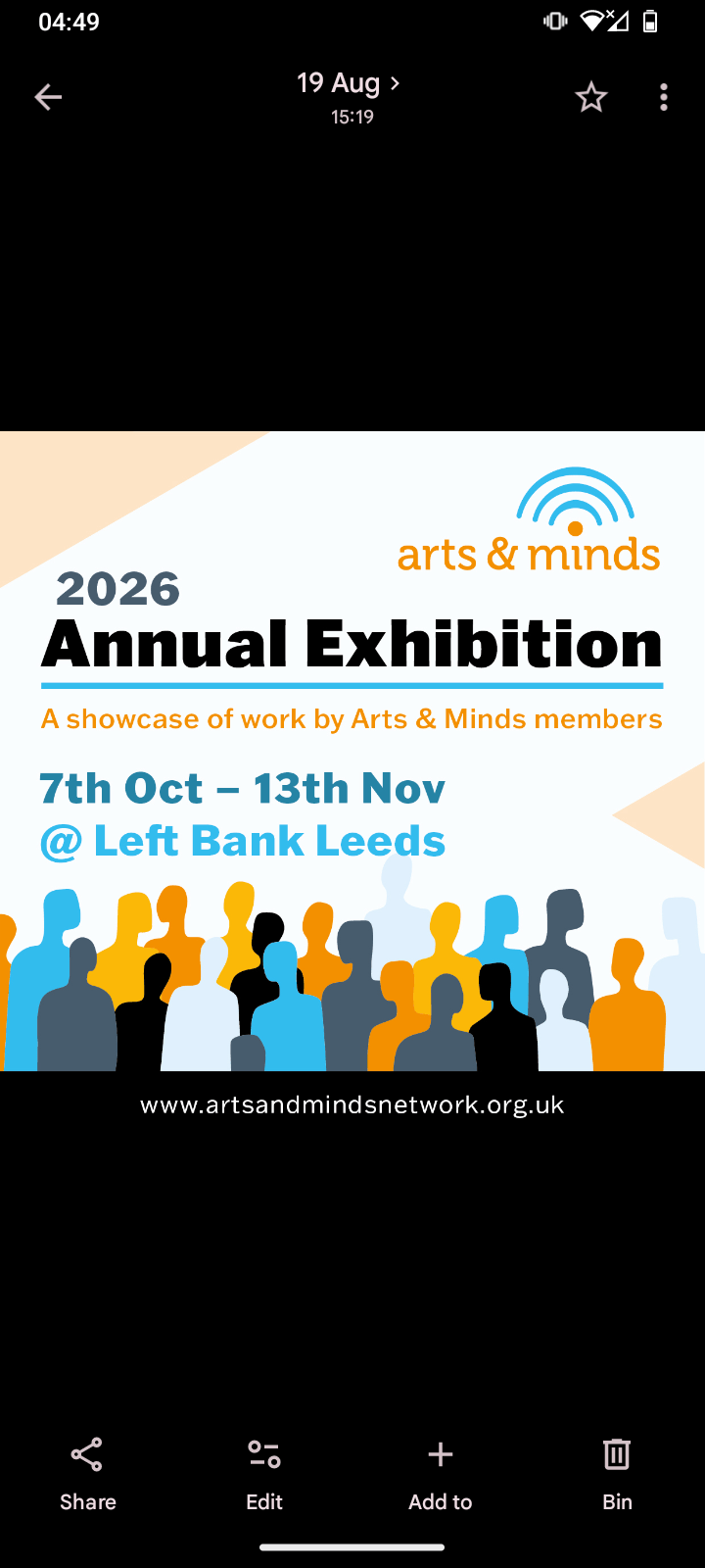 Annual Exhibition with Arts and Minds